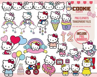 hello kitty clip art etsy