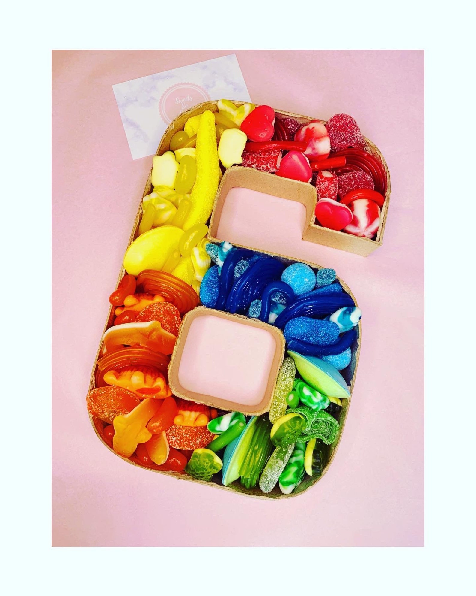 Sweet Numbers Sweet Gifts Birthday Sweets Sweet Boxes Etsy