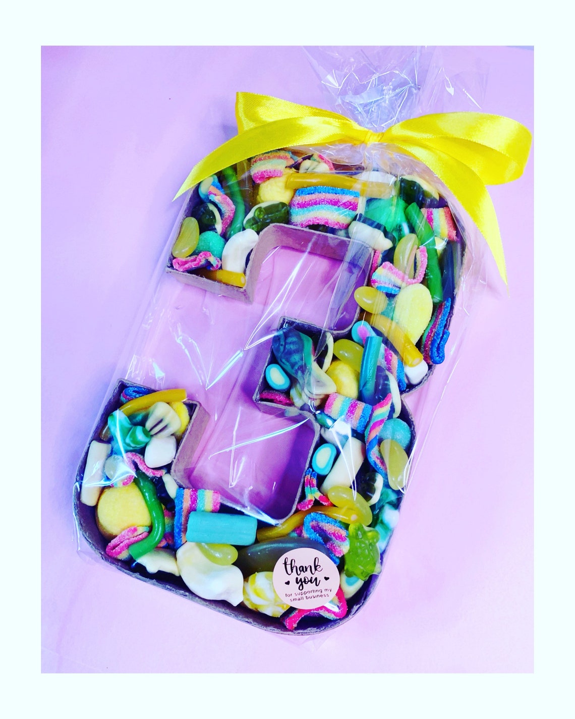 Sweet Numbers Sweet Gifts Birthday Sweets Sweet Boxes Etsy