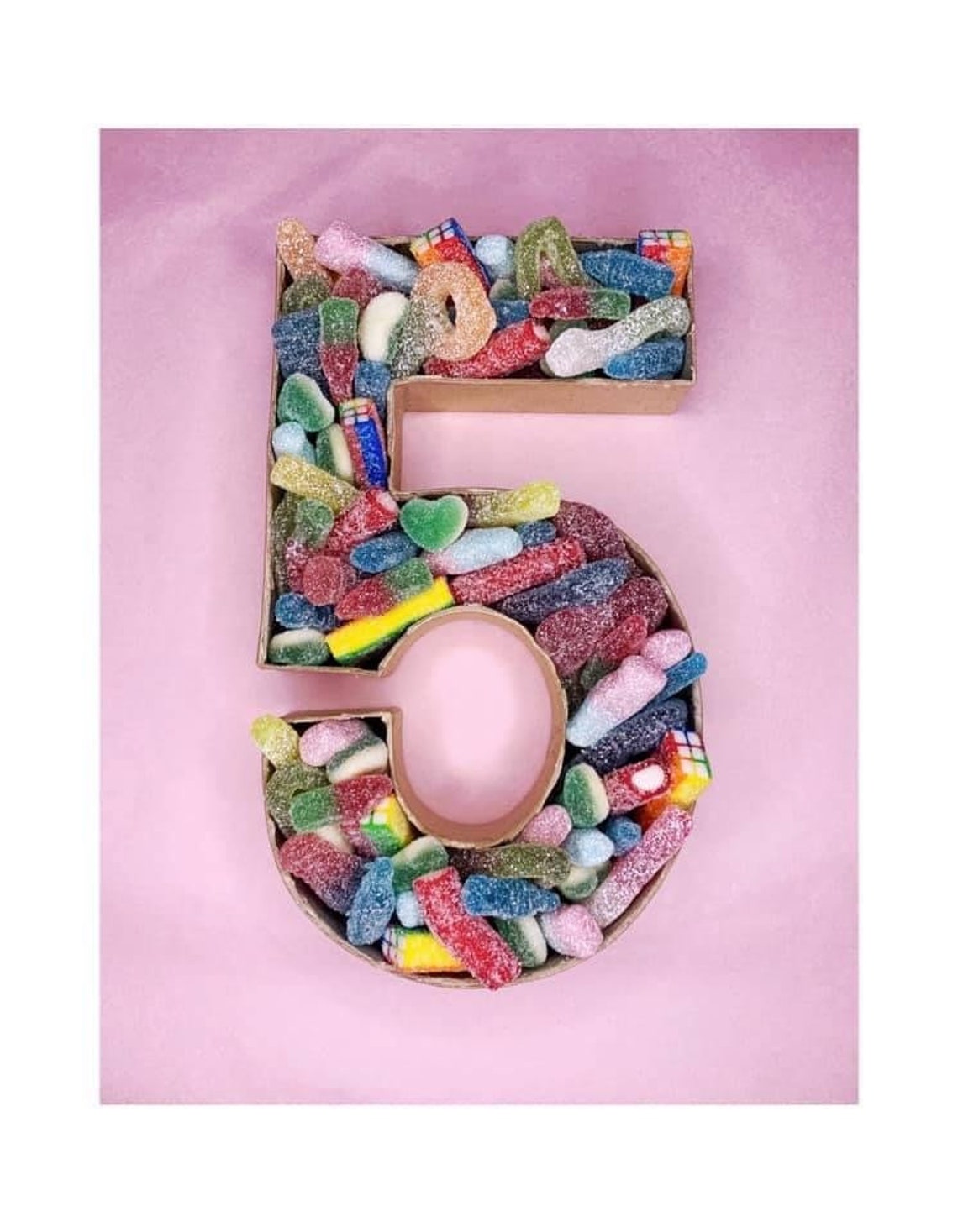 Sweet Numbers Sweet Gifts Birthday Sweets Sweet Boxes Etsy