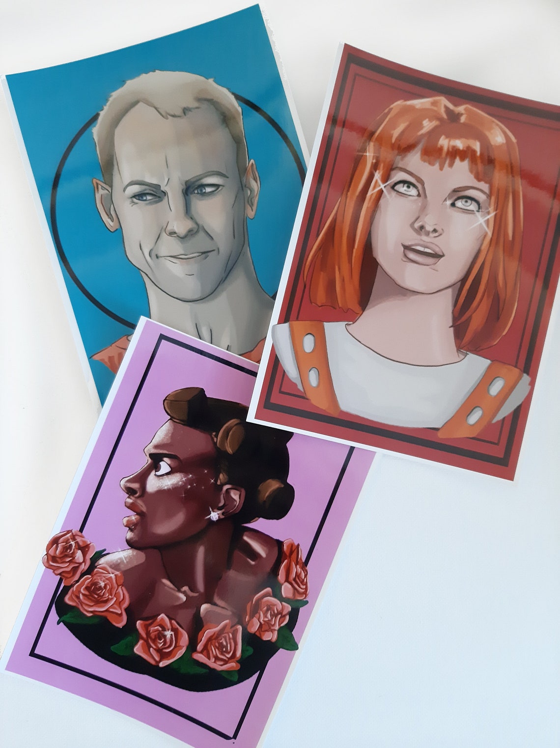 Print: Fifth Element Ruby Rhod 5 x 7 glossy movie print | Etsy