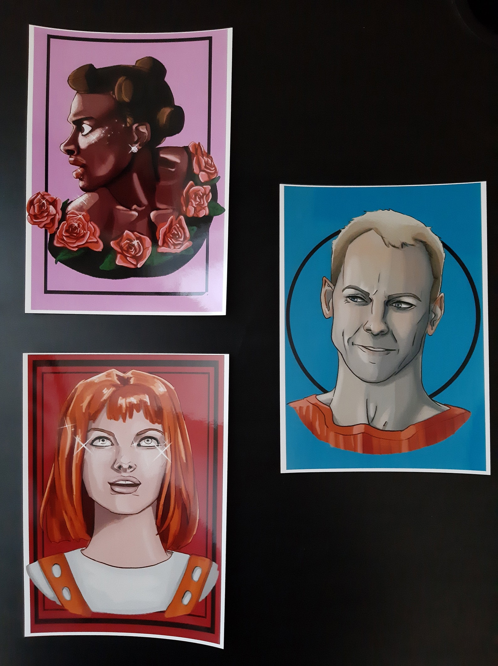 Print: Fifth Element ruby Rhod 5 X 7 Glossy Movie Print - Etsy