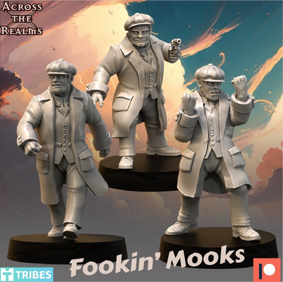 Bundle De Miniatures Super Heroes 32 Mm - Pulp City, Reaper - Metal - Occasion