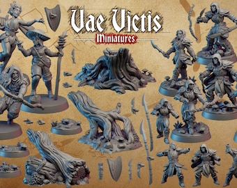 Guardians of the Woods February 2022 by Vae Victis  28-32mm 3d Miniature Tabletop/ RPG/ DnD