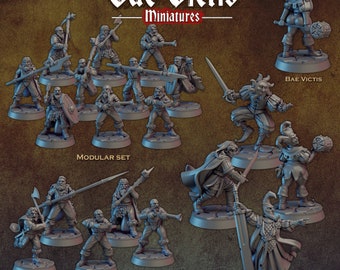 Fur & Steel July 2023 set 28-32mm Vae Victis Miniatures 3d Miniature Tabletop/ RPG/ DnD