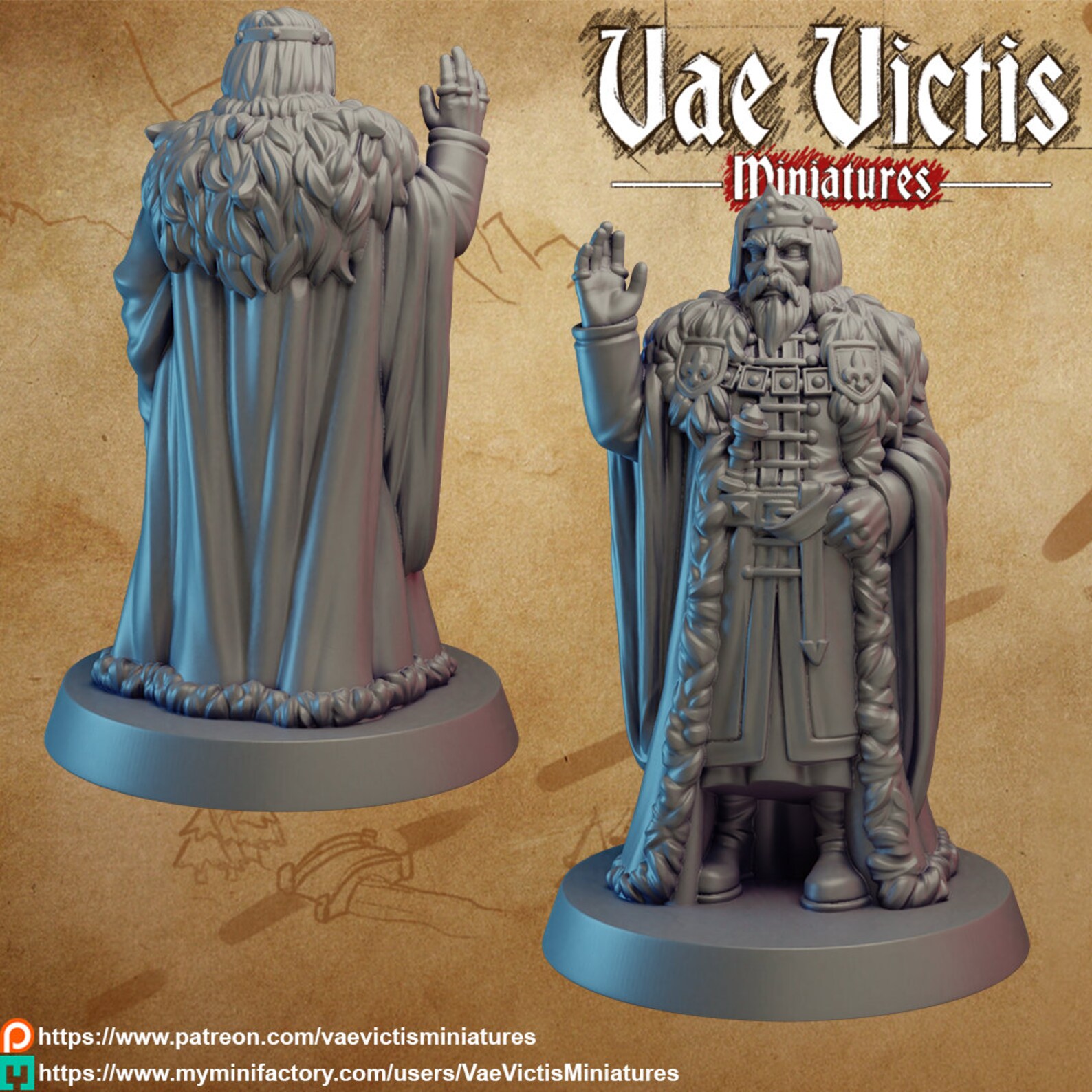 Heavy Guard Patrol by Vae Victis 28-32mm 3d Miniature - Etsy