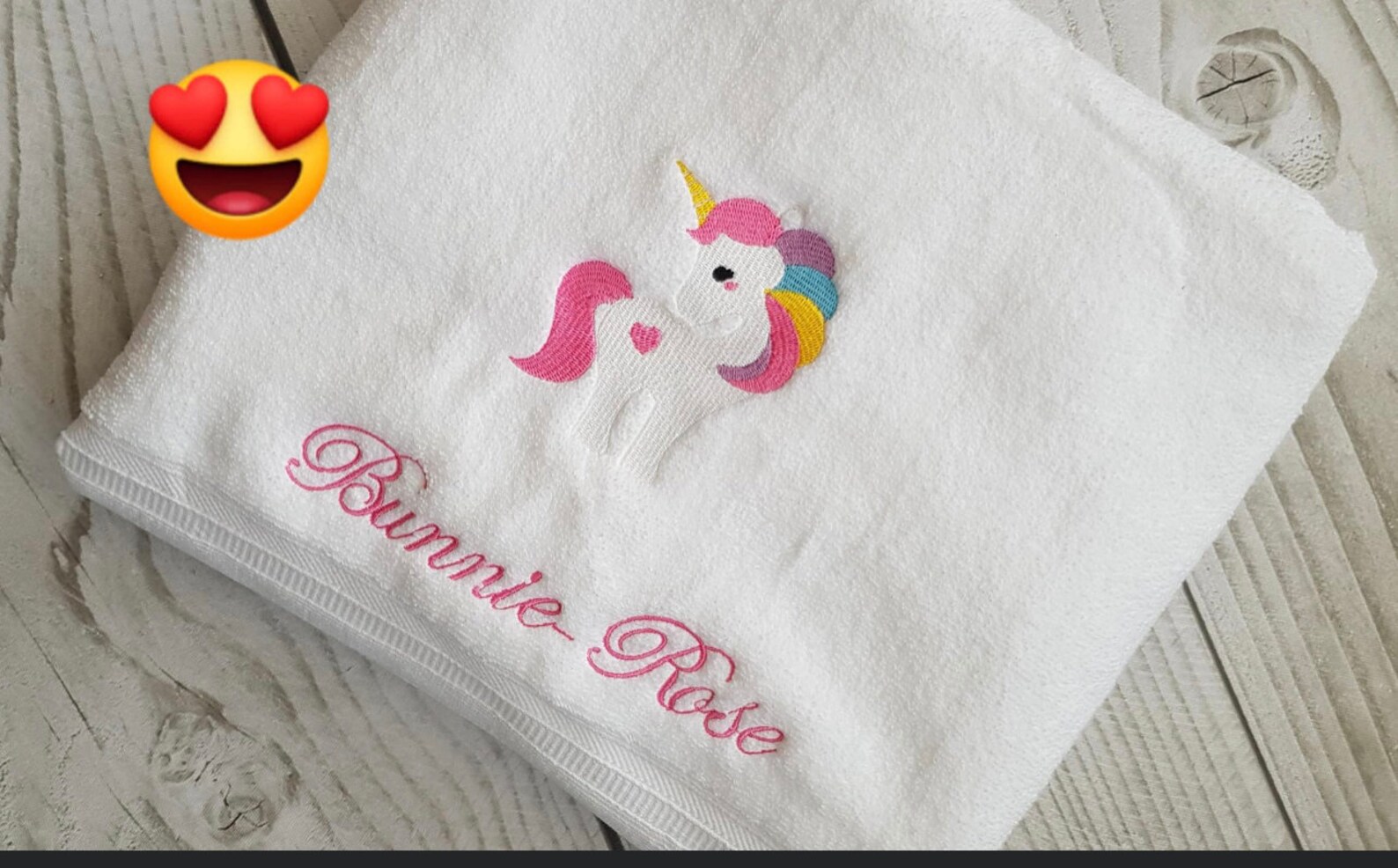 Embroidery Personalised Towel Set for Girls, Bath Towel, Towel With
