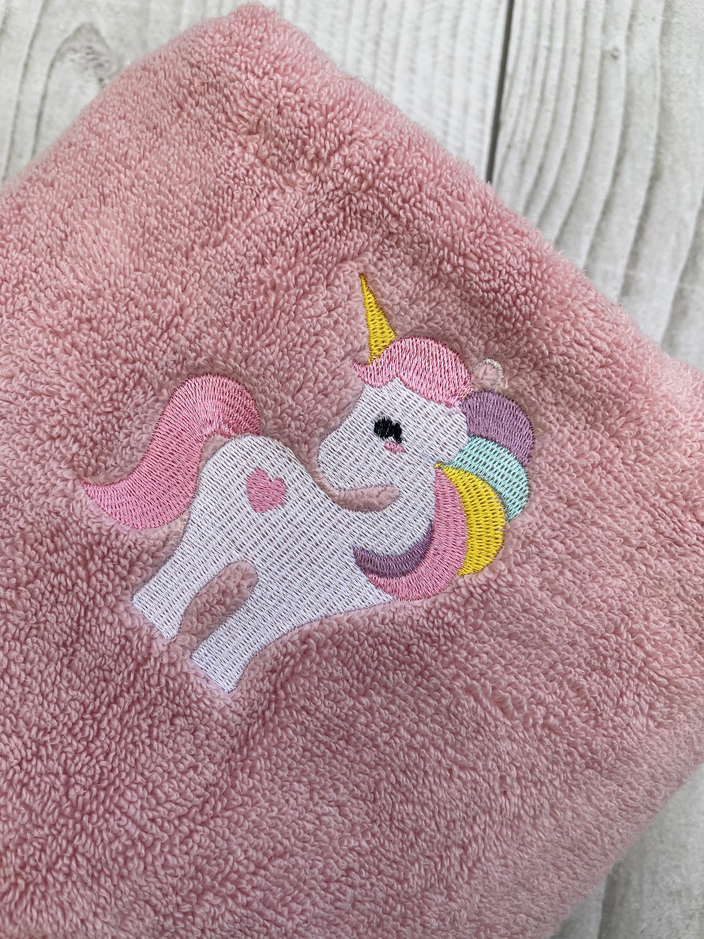 Embroidery Personalised Towel Set for Girls, Bath Towel, Towel With