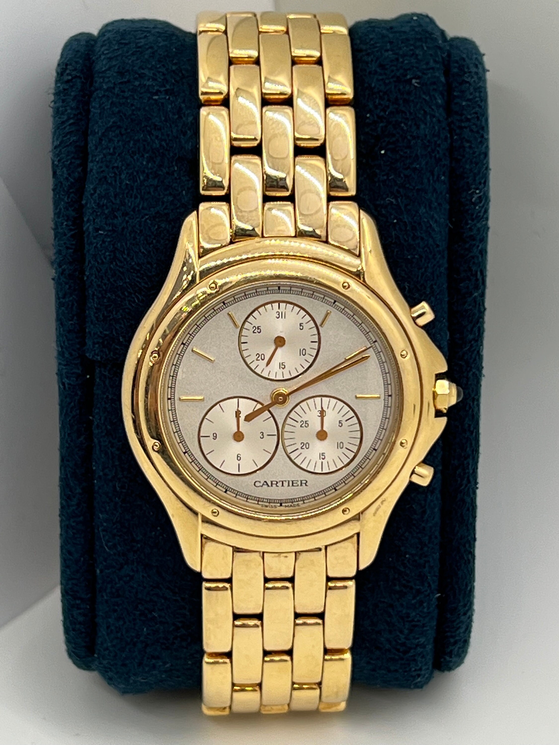 Cartier Cougar 18K Yellow Gold 