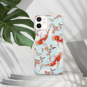 Japanese Phone Case Kanagawa Wave Cover Fits for iPhone 15 14 13 12 11 ...