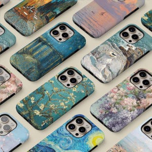 Custodia per telefono Vincent Van Gogh Iconic Art Cover per iPhone 16 15 14 13 12 11 Pro Max Samsung S25 Ultra S24 FE S23 Plus S22 S21 S20 A55 Pixel 9A