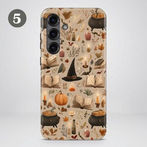 Spooky Fall Phone Case – Cute Pumpkin & Ghost Cover for Samsung S26 Ultra S25 S24 FE S23 Plus A17 iPhone 17 Pro Max 16 15 14 13 Pixel 10 9A image 9