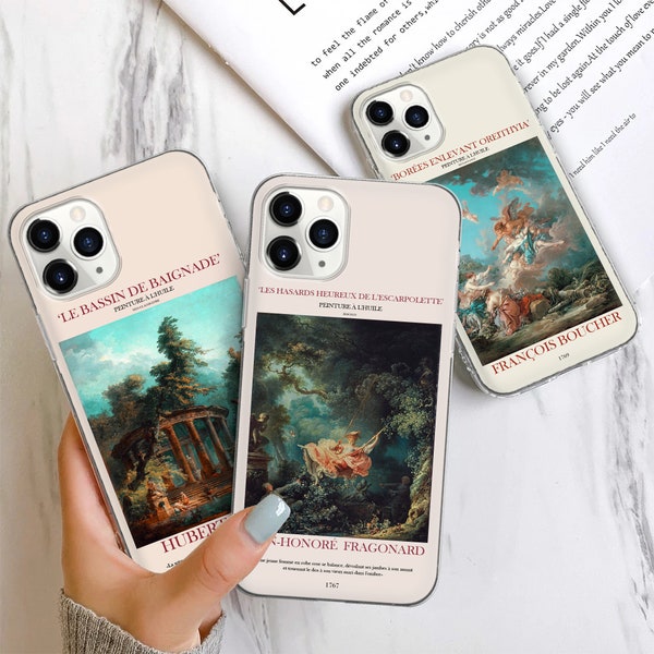 Funda de teléfono de pintura Iconic Art Cover se adapta a iPhone 15 14 13 12 11 Pro Max 6 7 8 Plus Samsung S24 S23 S22 S21 S20 FE Ultra A14 A15 A25 A54