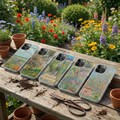 Claude Monet Phone Case Floral Art Cover for iPhone 17 Pro Max 16 15 14 13 12 11 Samsung S26 Ultra S25 FE S24 Plus A17 A56 A57 Pixel 10 9A product logo