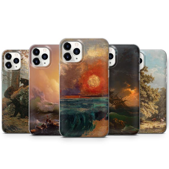 Aesthetic Art Phone Case Painting Cover for iPhone 18 Pro Max 17 16 15 Plus 14 13 Samsung S26 Ultra S25 FE S24 S23 A16 A17 A57 Pixel 11 10A