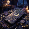 Celestial Floral Phone Case – Wildflower Stained Glass Cover for iPhone 17 Pro Max 16 15 14 13 Samsung S26 Ultra S25 S24 FE S23 Pixel 10 9A product logo