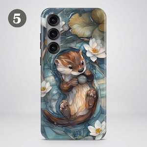 Stained Glass Animal Phone Case – Mosaic Art Cover for Samsung S26 Ultra S25 S24 FE A56 A17 iPhone 17 Pro Max 16 15 Plus 14 13 Pixel 10 9A image 9