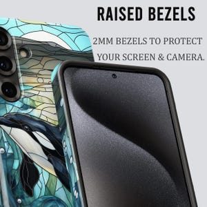 Stained Glass Animal Phone Case – Winter Art Cover for Samsung S26 Ultra S25 S24 FE S23 A17 iPhone 17 Pro Max 16 15 Plus 14 13 Pixel 10 9A image 16