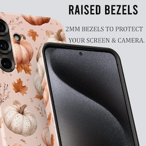 Spooky Fall Phone Case – Cute Pumpkin & Ghost Cover for Samsung S26 Ultra S25 S24 FE S23 Plus A17 iPhone 17 Pro Max 16 15 14 13 Pixel 10 9A image 16