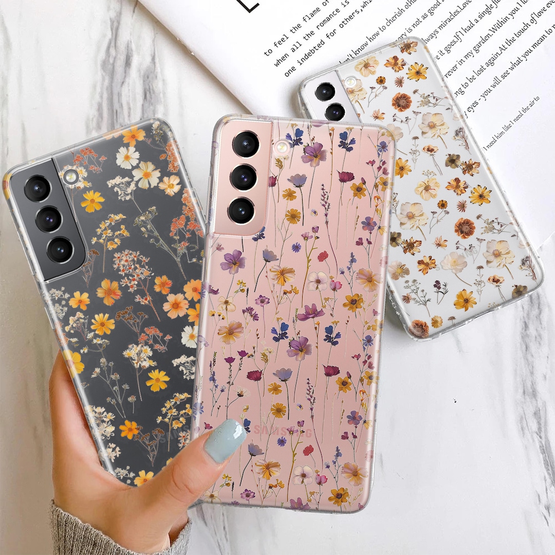 Blue Hour Bloom - Clear Case for Samsung®