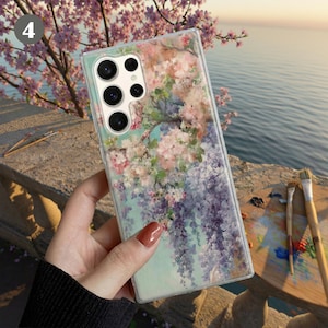 Painting Phone Case – Aesthetic Art Cover for Samsung S26 Ultra S25 FE S24 Plus S23 A17 iPhone 18 Pro Max 17 16 15 14 13 12 11 Pixel 11 10A 4