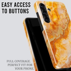 Custodia per telefono effetto marmo – Cover di lusso Magsafe resistente per Samsung S26 Ultra S25 FE S24 S23 Plus A17 iPhone 17 Pro Max 16 15 14 13 12 11 Pixel 10 9A immagine 15
