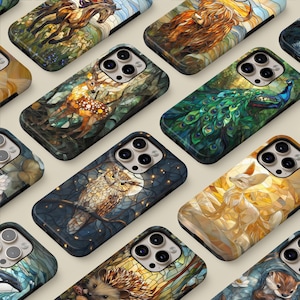 Coque de téléphone en vitrail pour iPhone 16 15 14 13 12 11 Pro Max Mini Samsung S25 Ultra S24 FE S23 Plus S22 S21 S20 Pixel 9A