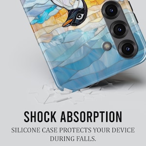 Stained Glass Animal Phone Case – Winter Art Cover for Samsung S26 Ultra S25 S24 FE S23 A17 iPhone 17 Pro Max 16 15 Plus 14 13 Pixel 10 9A image 14