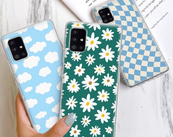 Minimalist Art Phone Case Ästhetische Hülle passend für Samsung S24 S23 S22 S21 S20 S10 Plus Ultra FE Samsung A13 A14 A15 A23 A25 A51 A52 A53 A54