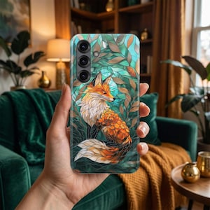 Stained Glass Animal Phone Case – Mosaic Art Cover for Samsung S26 Ultra S25 S24 FE A56 A17 iPhone 17 Pro Max 16 15 Plus 14 13 Pixel 10 9A image 3