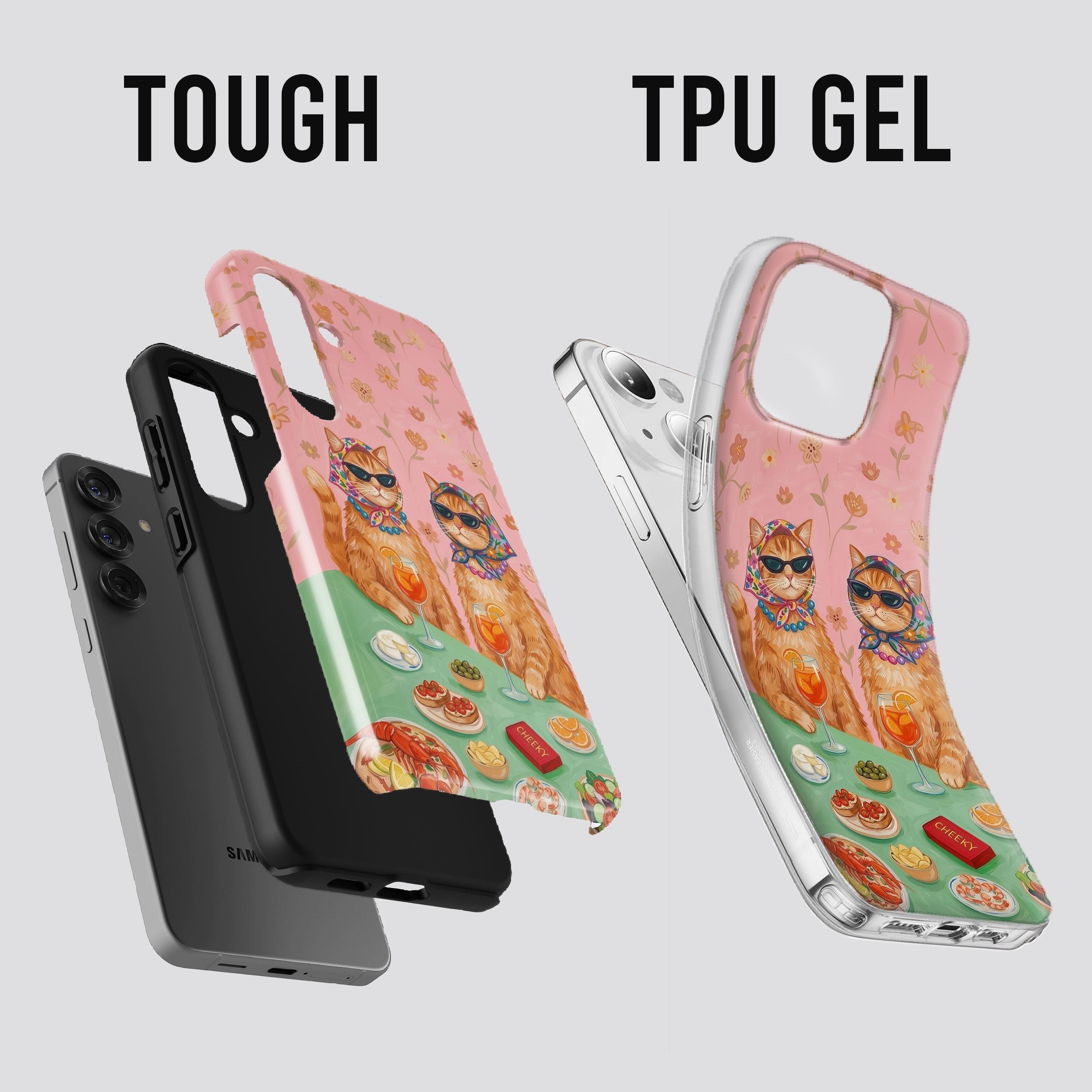 Funny Cat Phone Case – Italian Summer Aesthetic Cover for iPhone 17 Pro ...