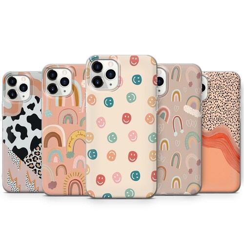 Abstract Phone Case Aesthetic Cover Fits For Iphone 14 13 12 Etsy