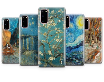 Vincent Van Gogh Telefoonhoesje Iconische Art Cover fit Samsung S24 S23 S22 S21 S20 S10 Plus Ultra FE Samsung A13 A14 A15 A23 A25 A51 A52 A53 A54