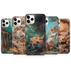 Peinture coque de téléphone Art esthétique housse pour iPhone 16 15 14 13 12 11 Pro Max Samsung S25 Ultra S24 FE S23 Plus S22 A15 A16 A35 A54 A55 A56
