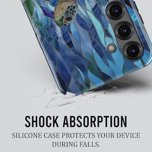 Stained Glass Animal Phone Case – Mosaic Art Cover for Samsung S26 Ultra S25 S24 FE A56 A17 iPhone 17 Pro Max 16 15 Plus 14 13 Pixel 10 9A image 14