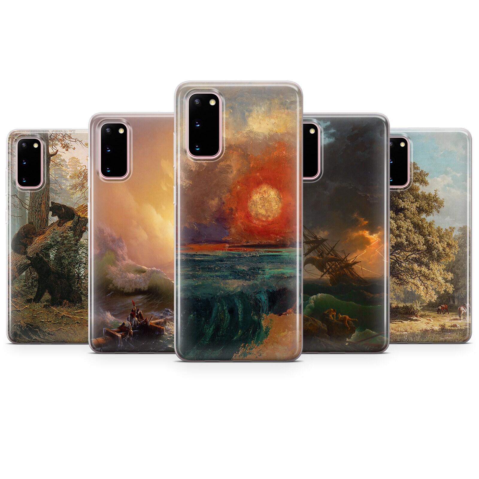 Iconic Art Phone Case Painting Cover for Samsung S21 Ultra S20 Etsy