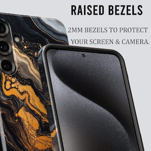 Custodia per telefono effetto marmo – Cover di lusso Magsafe resistente per Samsung S26 Ultra S25 FE S24 S23 Plus A17 iPhone 17 Pro Max 16 15 14 13 12 11 Pixel 10 9A immagine 16