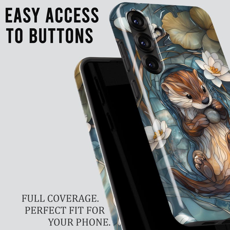 Stained Glass Animal Phone Case – Mosaic Art Cover for Samsung S26 Ultra S25 S24 FE A56 A17 iPhone 17 Pro Max 16 15 Plus 14 13 Pixel 10 9A image 15