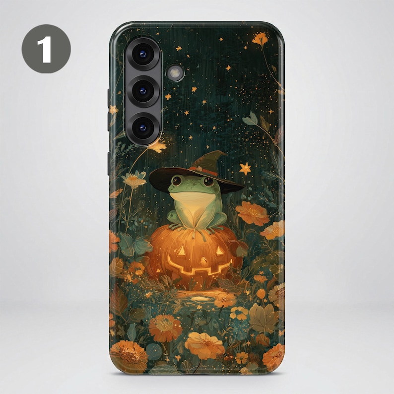 Spooky Fall Phone Case – Cute Pumpkin & Ghost Cover for Samsung S26 Ultra S25 S24 FE S23 Plus A17 iPhone 17 Pro Max 16 15 14 13 Pixel 10 9A image 5