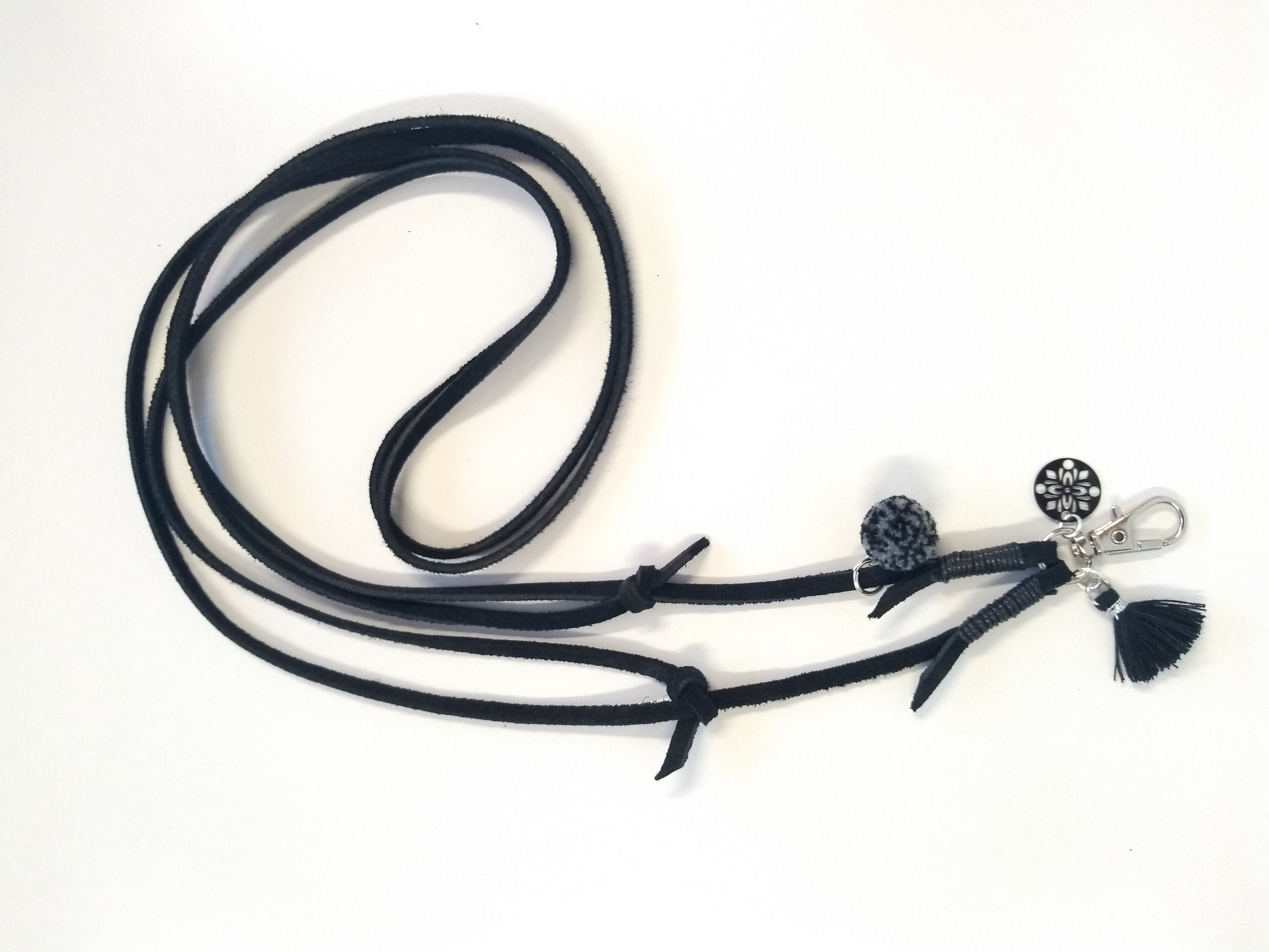 Leather Phone Chain Pendant Jewelry Accessory Etsy