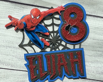 Spiderman Cake Topper