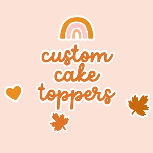 Custom Cupcake Toppers | Personalized Party Picks for Any Theme | Name & Age Cupcake Decor | Handmade Themed Toppers