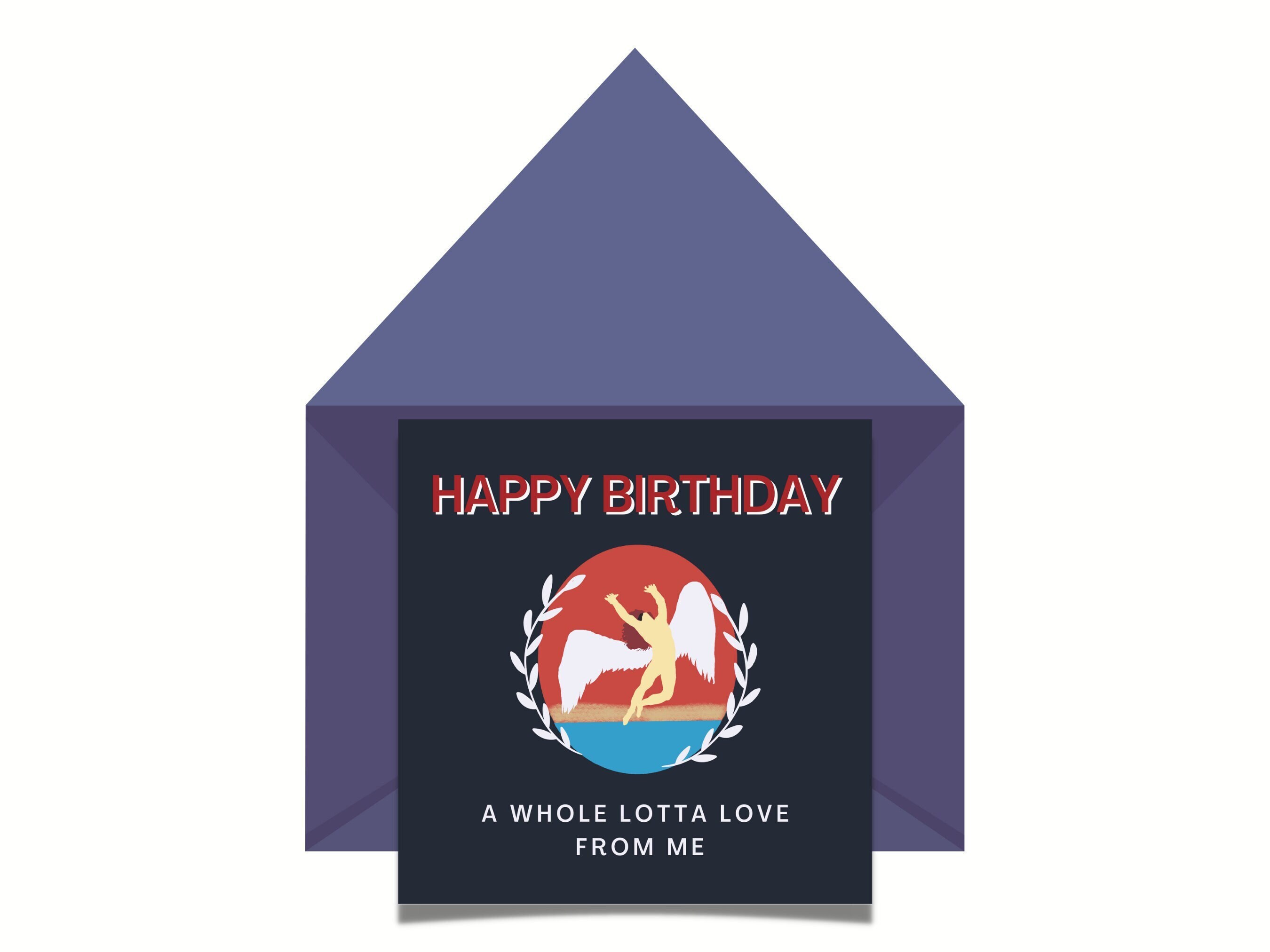 Led Zeppelin Birthday Card PRINTABLE - Funny Birthday Card