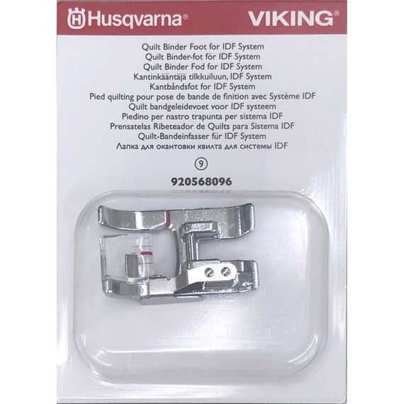 Husqvarna Viking Quilt Binder Foot for IDF System Fits Class Etsy