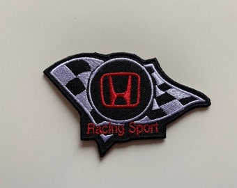HRC Honda Racing Embroidered Iron On Sew On Patch Badge For Clothes Bags etc