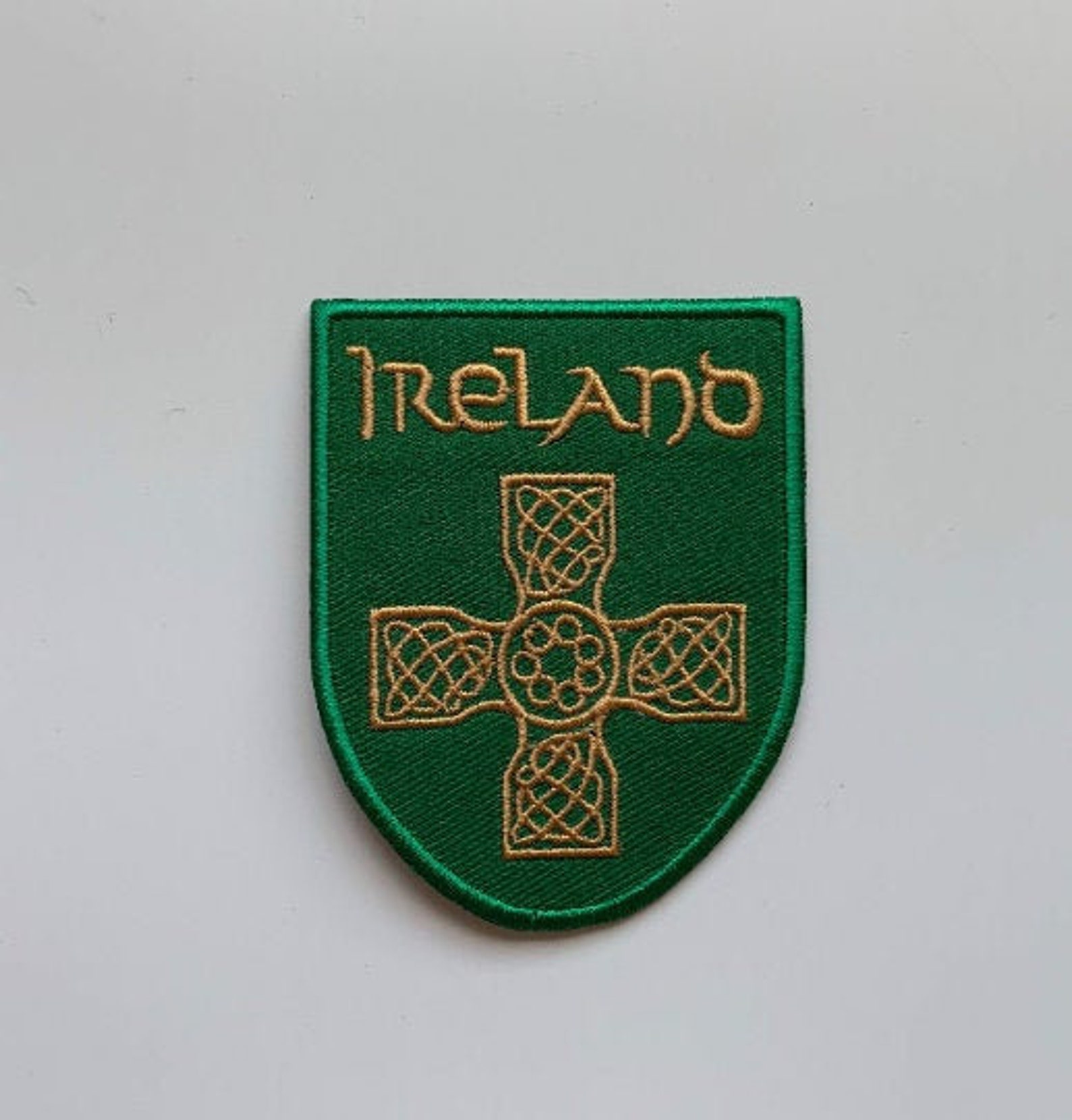 Ireland Flag Embroidered Patch iron on / sew on cloth badge Etsy