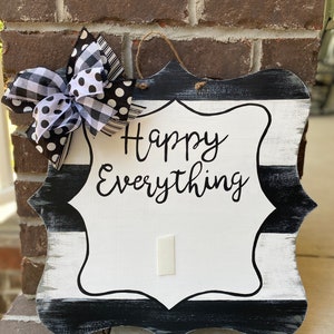 Interchangeable Door Hanger, Happy Everything Sign