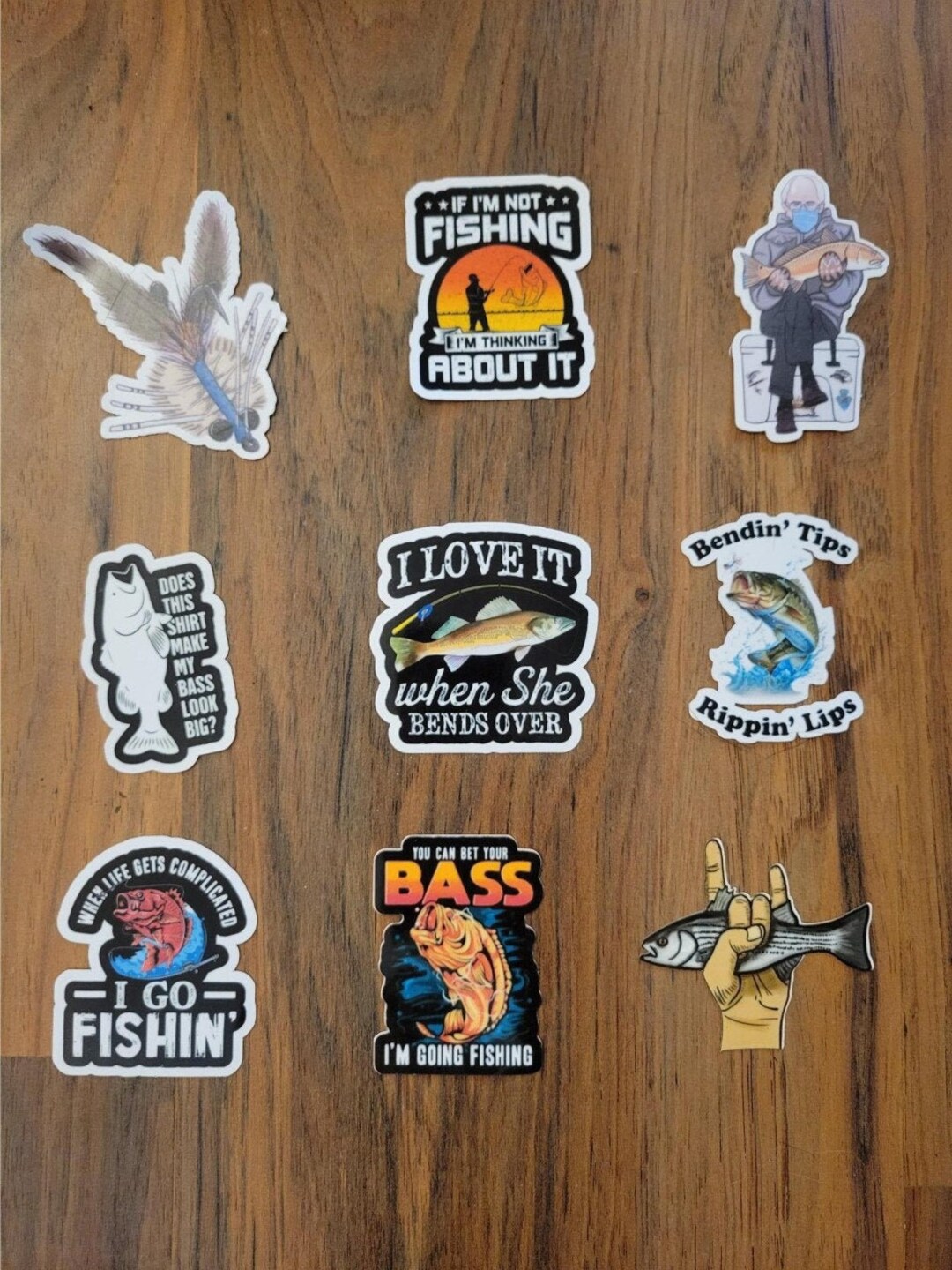 Fishing BUNDLE | Waterproof Vinyl Stickers | Fly Fishing | Freshwater ...