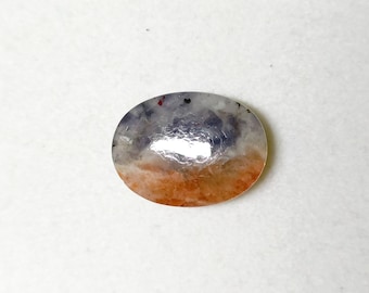 Natural Iolite Sunstone Cabochon: Oval Gemstone for Jewelry (15x20 MM)
