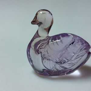 Beautiful Ametrine Carving Gemstone, Natural Ametrine Bird Carving, Christmas sale,   44.5 Ct.   # S-152